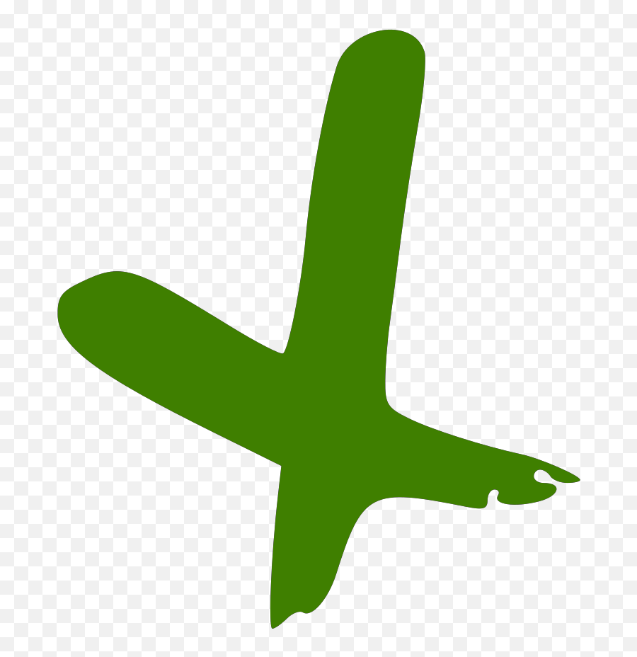 Download Green Cross Clip Art At Clker Emoji,Cross Out Transparent