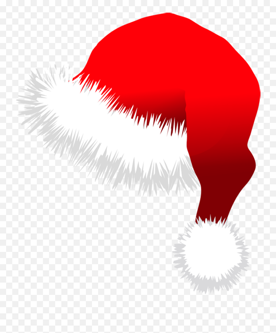 Transparent Santa Hat Clipart - Transparent Clip Art Christmas Hat Emoji,Christmas Hat Transparent
