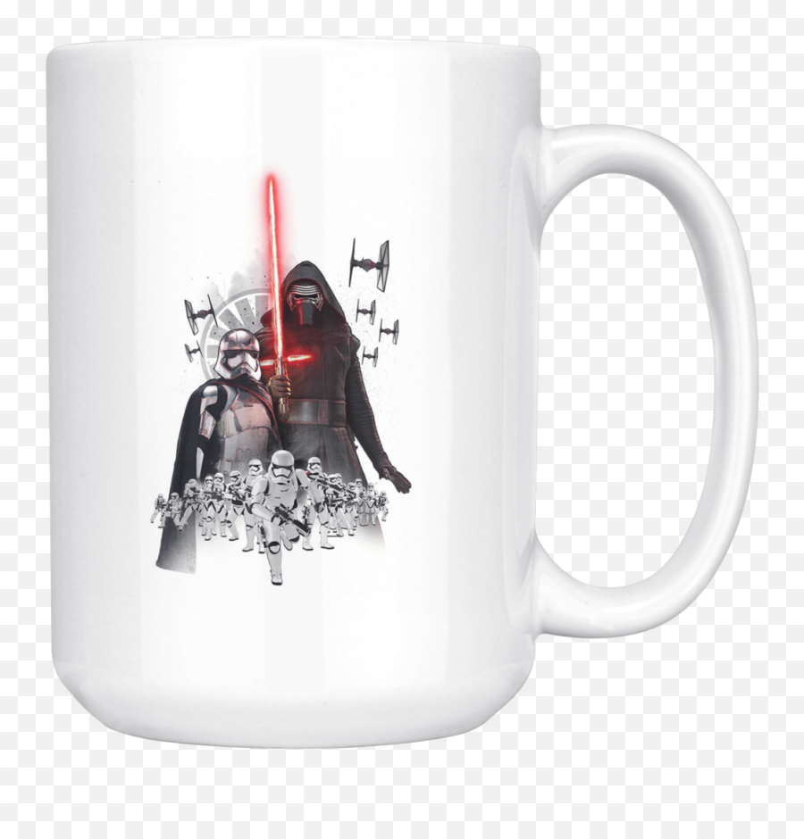 Force Awakens Darth Vader Mug - Cool Star Wars Wallpapers Of First Order Emoji,Kylo Ren Png