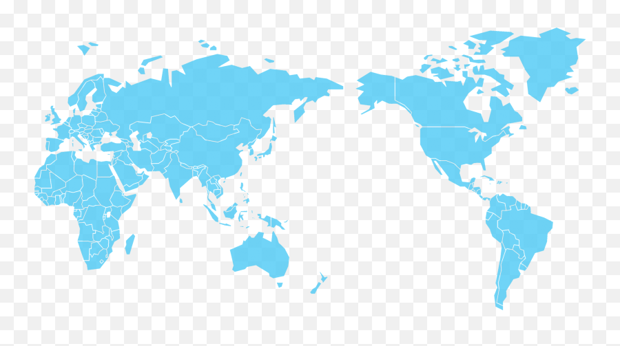 World Map Png - World Map Png 4k Emoji,World Map Png