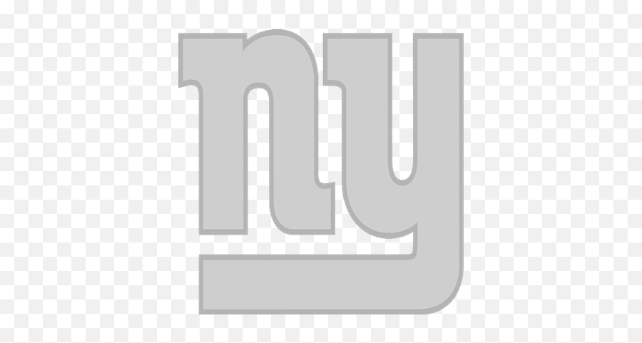 York Giants - New York Goants Logo Transparent White Black Emoji,New York Giants Logo