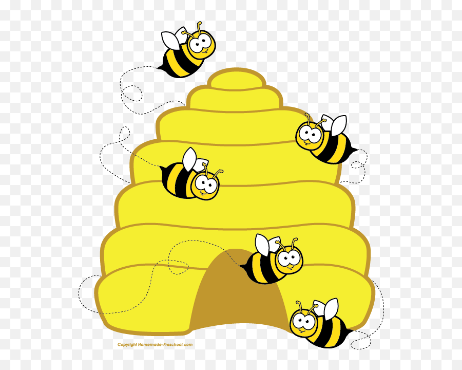 Free Bee Clipart - Beehive Clipart Emoji,Bumblebee Clipart