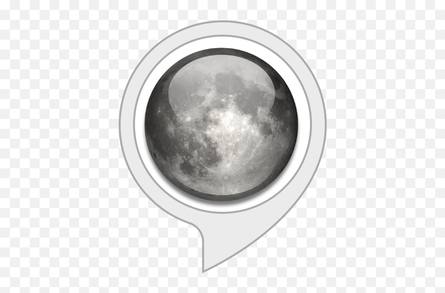 Phase Of The Moon Amazonin Alexa Skills Emoji,Moon With Transparent Background