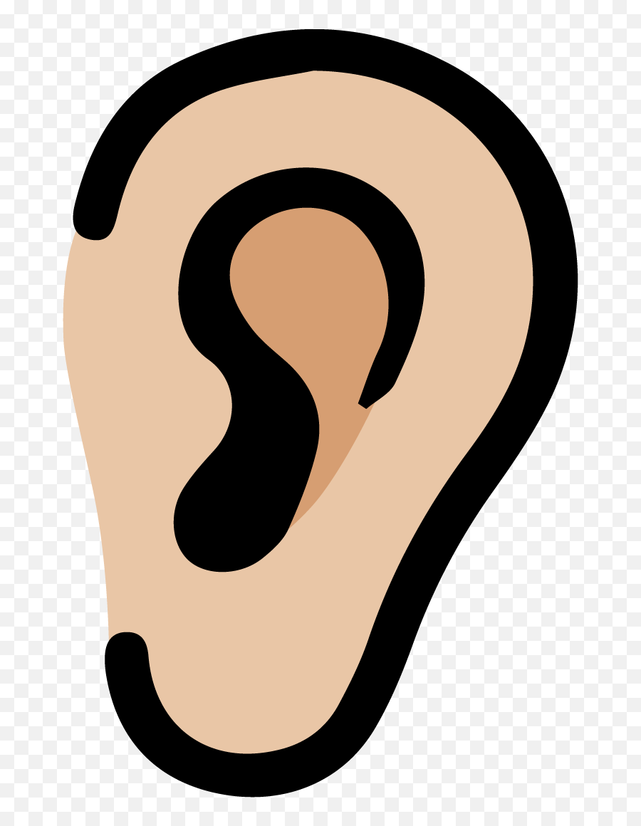 Ear Png - Listening Clipart Png Emoji,Listening Clipart