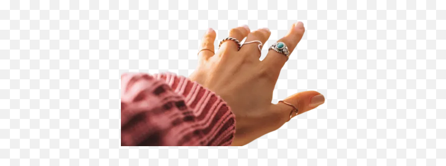 Selective Focus Photo Of Personu0027s Hand With Five Rings Emoji,Ring Transparent Background