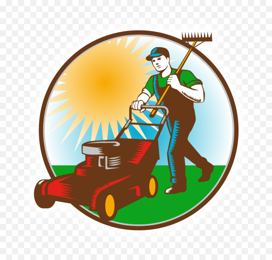 Lawn Service - Lawn Care Clip Art Emoji,Lawn Mower Clipart