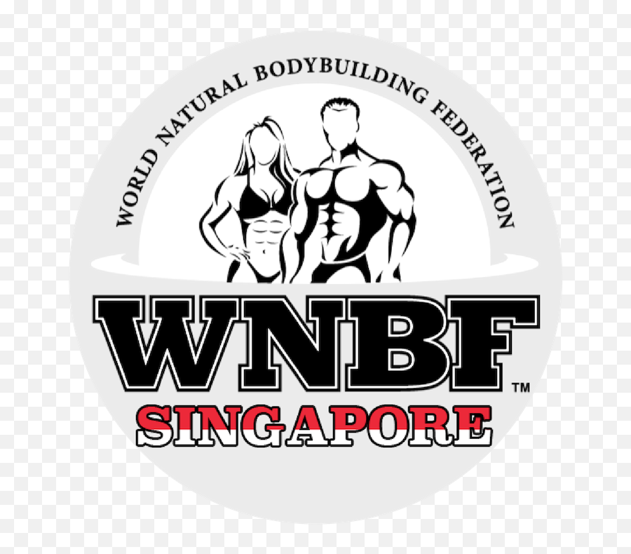 Wnbf Singapore Logo World Natural Bodybuilding Federation Emoji,Body Building Logo