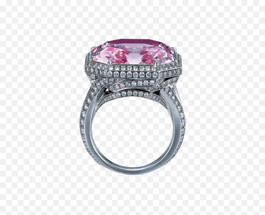 Pink Diamond Ring 28ct Radiant Cut In Platinum Jacob U0026 Co Emoji,Pink Diamond Png