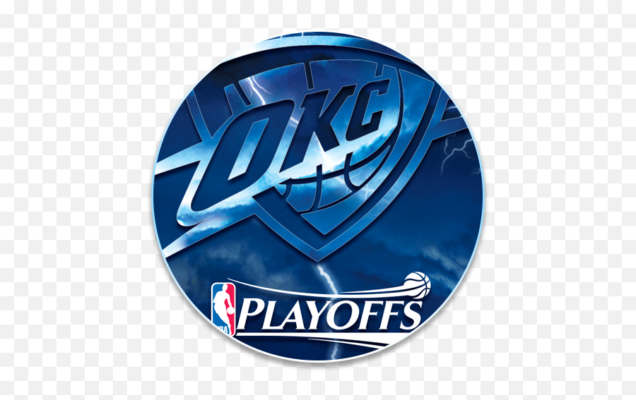 Thunder Playoffs Wallpapers - Language Emoji,Okc Thunder Logo