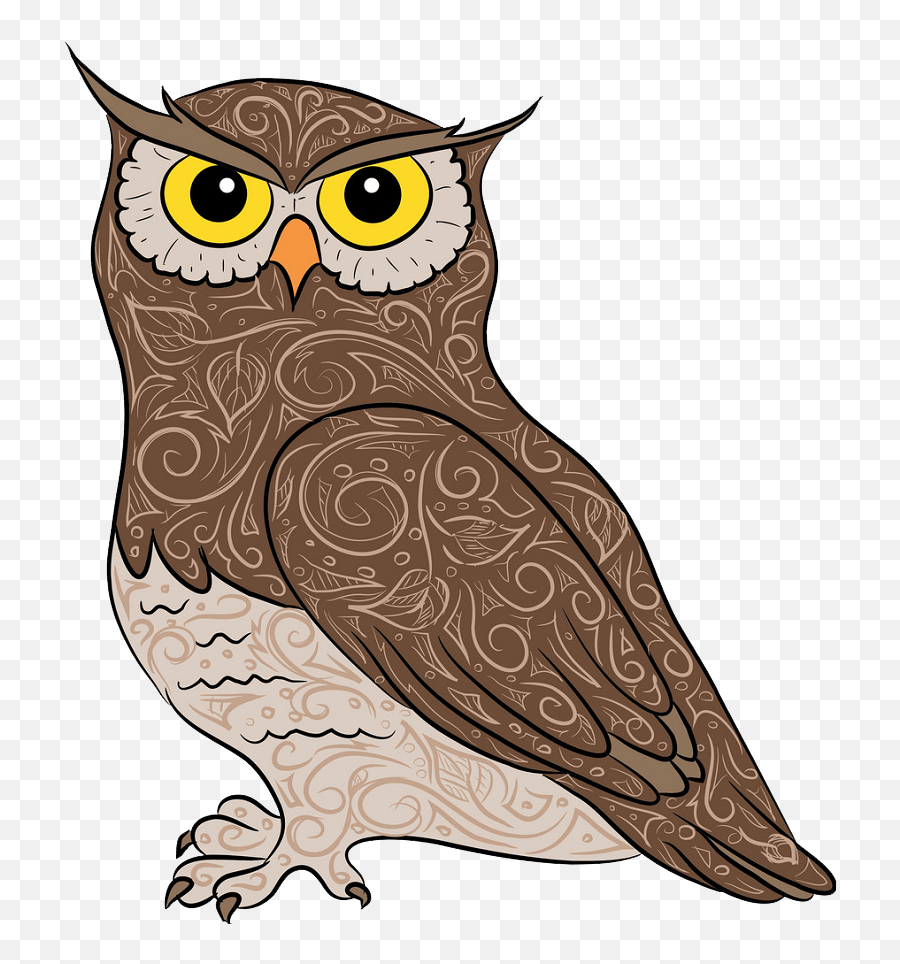 Amazing Owl Clipart Transparent - Owl Clipart Emoji,Owl Clipart
