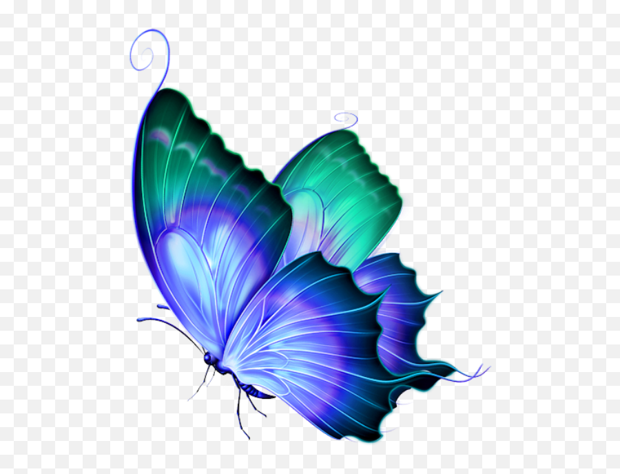 Library Of Free Butterfly Png Library - Transparent Butterfly Anime Emoji,Butterfly Png