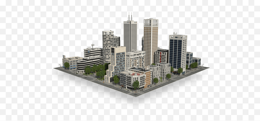 Cgtrader - 3d Models For Vr Ar And Cg Projects City 3d Model Png Emoji,Model Png