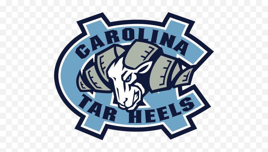 Unc - Logo North Carolina Basketball Team Emoji,Ram Logo
