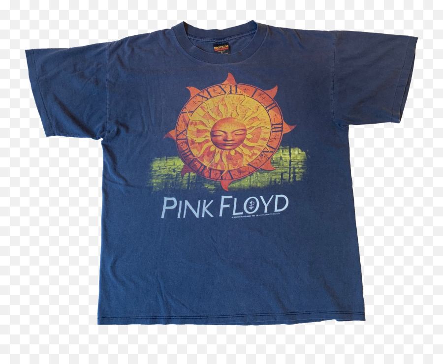 Pink Floydsun Clockxl U2013 Cloakedinblack - Pink Floyd 1994 Vintage Shirt Emoji,Pink Floyd Logo