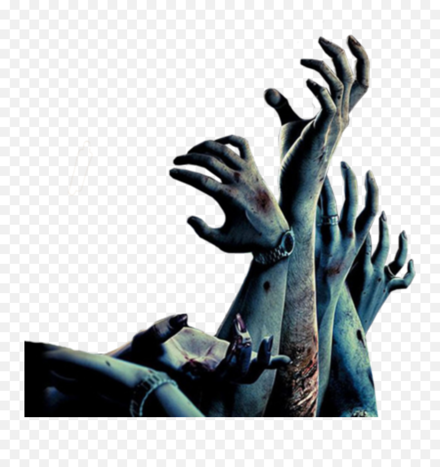 Creepy Hands Png Transparent Images - Zombie Hands Png Emoji,Hands Png