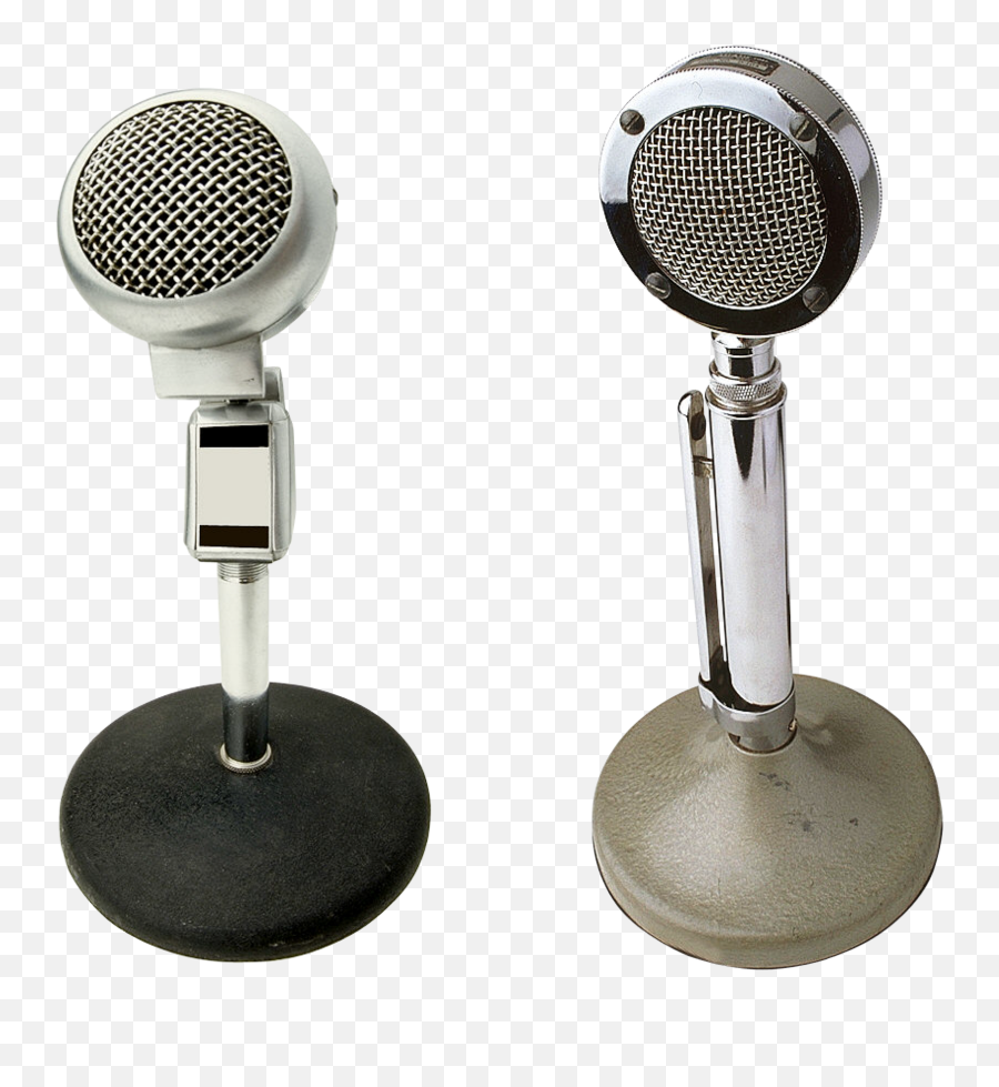 Isolated Vintage Microphones Free Image Download Emoji,Vintage Microphone Png
