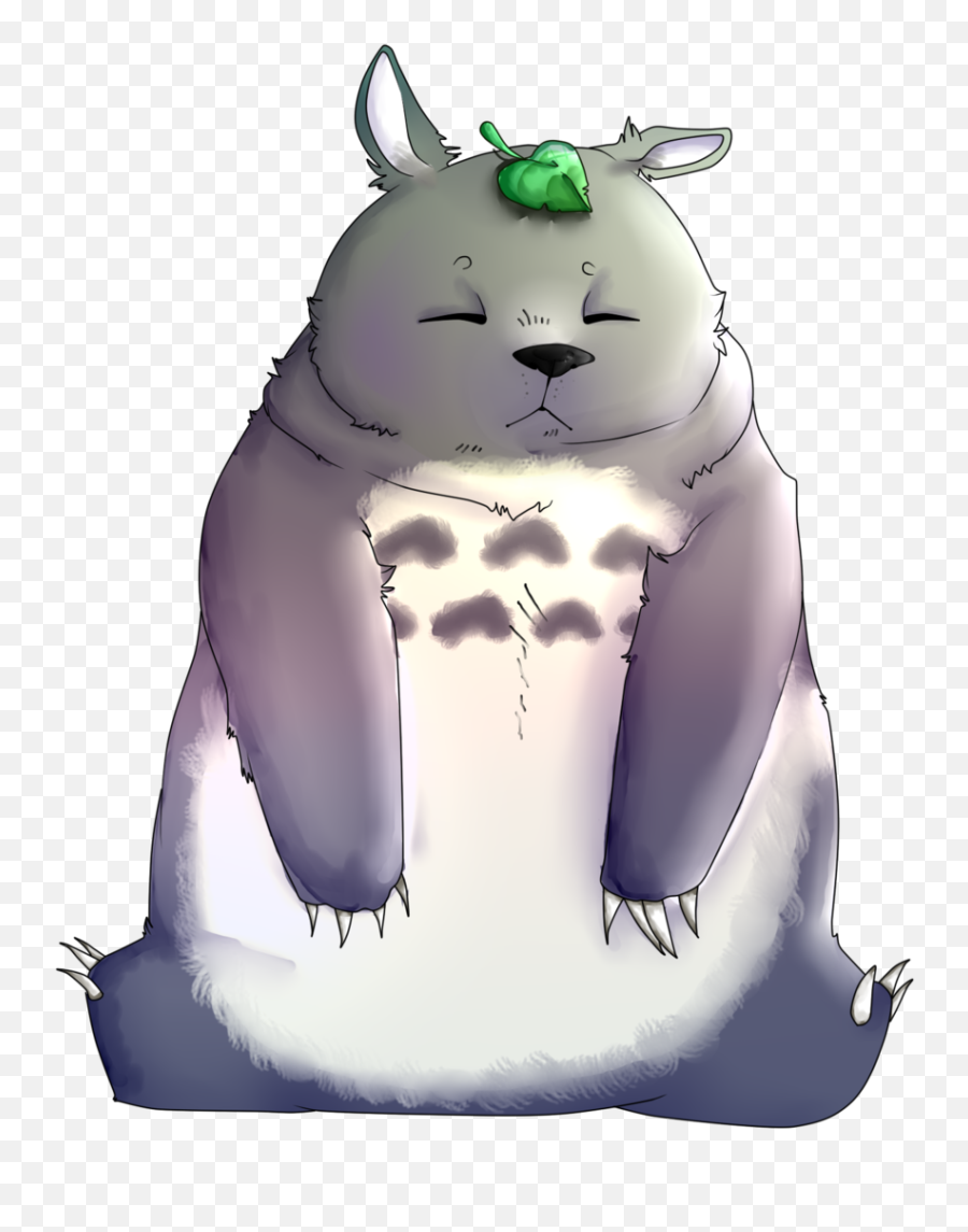 Cat Mammal Bear Whiskers Carnivora - Totoro Png Download Soft Emoji,Totoro Clipart