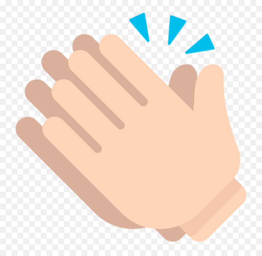 Clapping Hands Sign Id 7282 Emojicouk,Claps Clipart