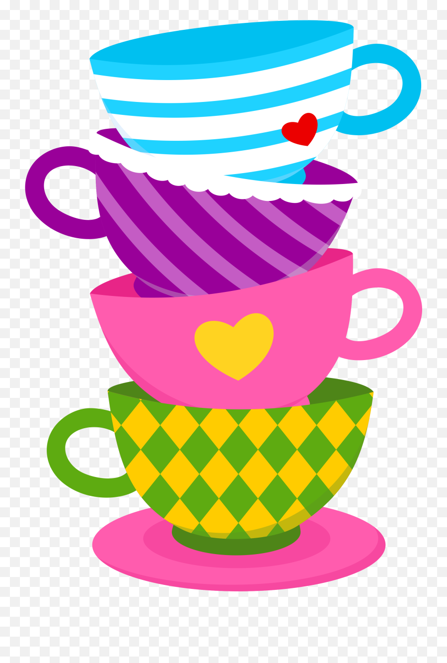 Library Of Alice In The Wonderland Tea Cup Picture Download - Cartoon Alice In Wonderland Cup Emoji,Cup Clipart