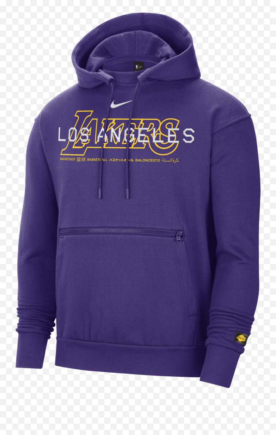 Nike Nba Los Angeles Lakers Courtside - Hooded Emoji,Los Angeles Lakers Logo