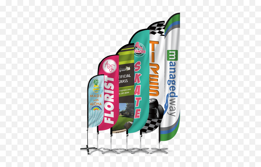 Custom Feather Flags U0026 Feather Banners Starts At 1295 Emoji,Car Logo With Flags