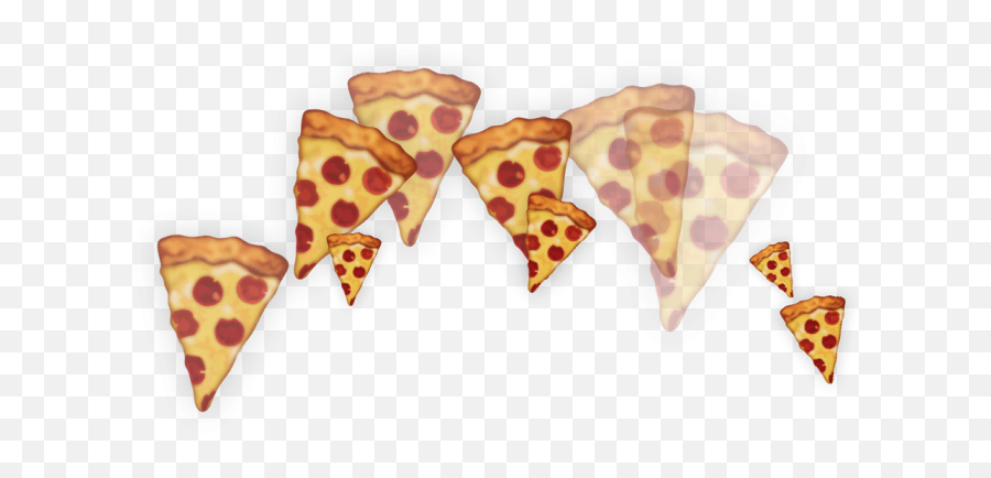 Crown Emoji Pizza Sticker Nany Sticker By Nany,Pizza Emoji Transparent