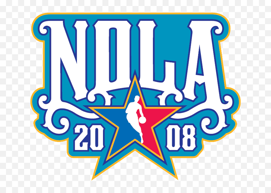 Nba All - Star Game Wordmark Logo National Basketball All Star Game 2008 Logo 2008 Emoji,Kobe Nba Logo