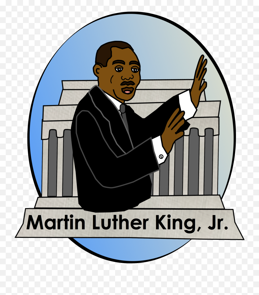 Free Martin Luther King Jr - Clip Art Martin Luther King Clipart Emoji,Martin Luther King Jr Clipart