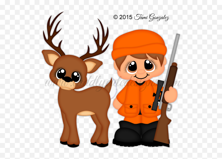 Hunting Clipart Silhouette Hunting - Boy Hunting Deer Clipart Emoji,Hunting Clipart