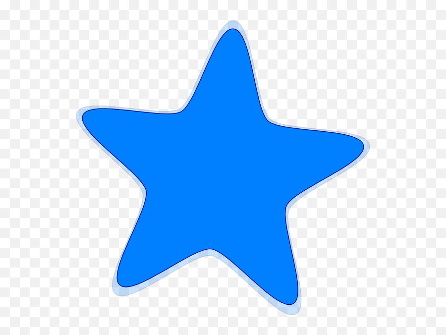 Blue Star Clipart Png Transparent Png - Cute Blue Star Clipart Emoji,Blue Clipart