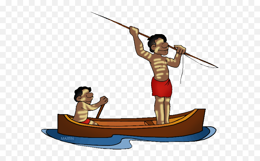 Phillip Martin Aboriginal Canoe - Aborigines Clipart Emoji,Canoe Clipart