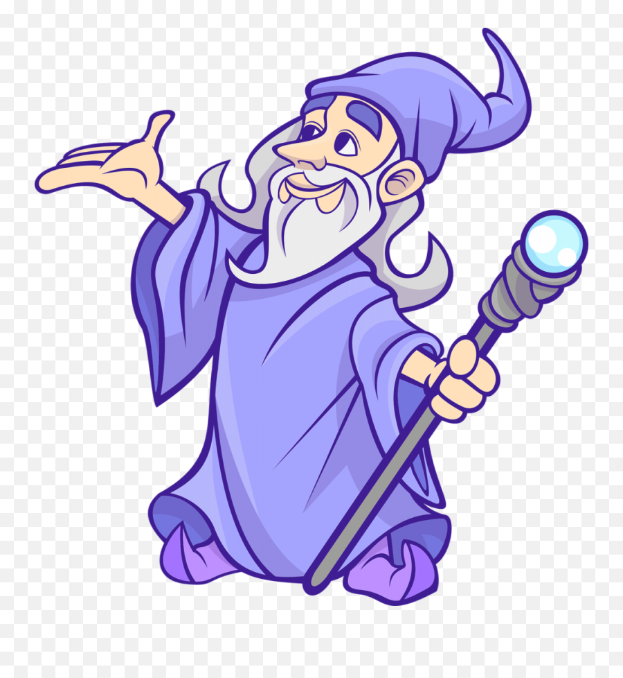 Wizard Png Image - Transparent Wizard Clipart Emoji,Wizard Clipart