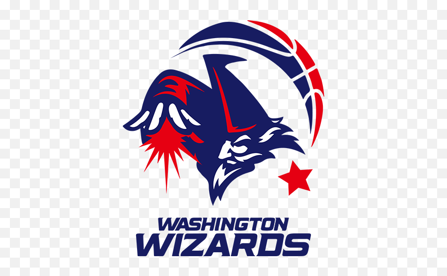 Washington Wizards Logo Redesign - Washington Wizards Logo Transparent Emoji,Washington Wizards Logo