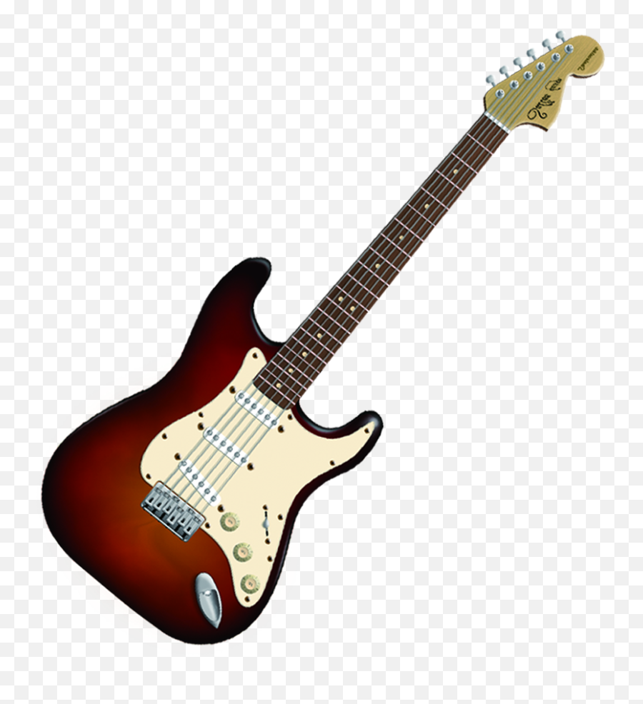 Download Electric Bullet Instrument Fender Guitar - Guitarras Eléctricas Fender Stratocaster Emoji,Bullet Clipart