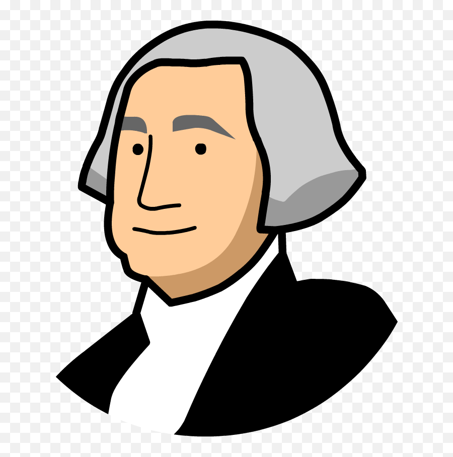 Free Transparent George Washington Png - Transparent George Washington Clipart Emoji,George Washington Clipart