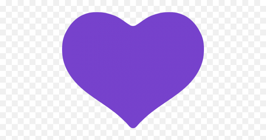 Purple Heart Clipart Transparent Png - Transparent Background Purple Heart Png Emoji,Heart Clipart Transparent