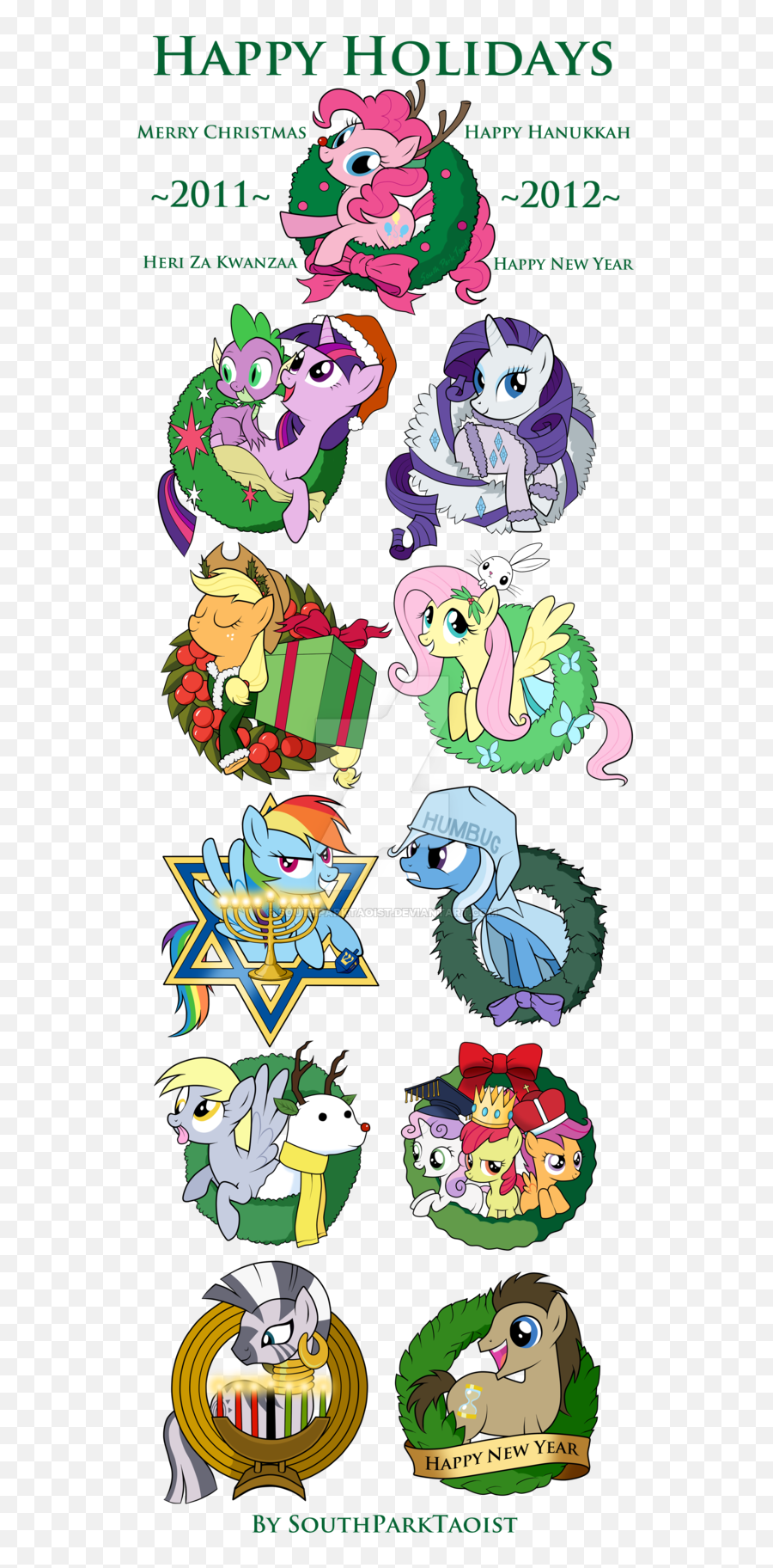 Kwanzaa Clipart Transparent Kwanzaa - My Little Pony Hanukkah Emoji,Kwanzaa Clipart