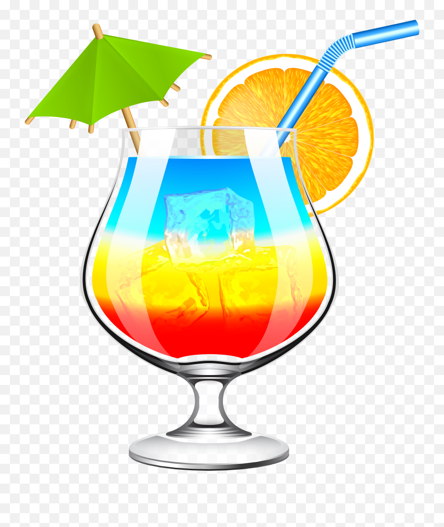 Drinks Clipart Blue Cocktail Drinks Emoji,Drinks Clipart