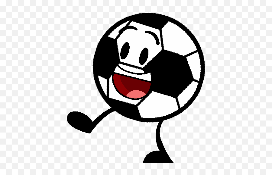 Download Hd Soccer Ball - Football Transparent Png Image Happy Soccer Ball Png Emoji,Soccer Ball Png