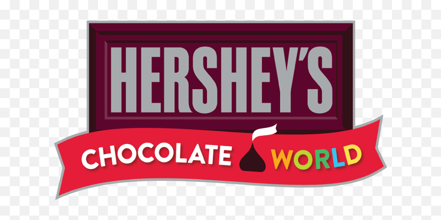 Hersheys Chocolate World In Hershey Pa - Hershey Chocolate Factory Logos Emoji,Hershey Kisses Logo