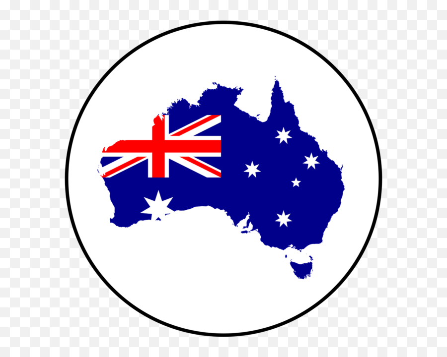 Australian Flag In Map Clipart - The Tisch Family Zoological Gardens Emoji,Usa Flagge Clipart