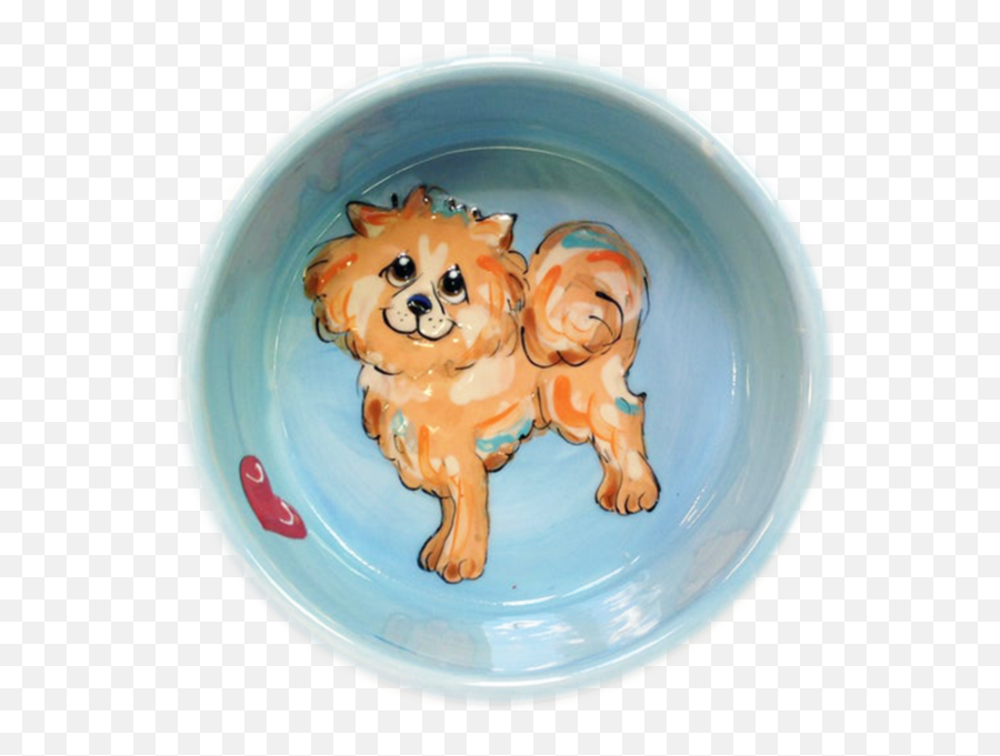 Pom Diddle Dog Bowl Emoji,Pomeranian Png