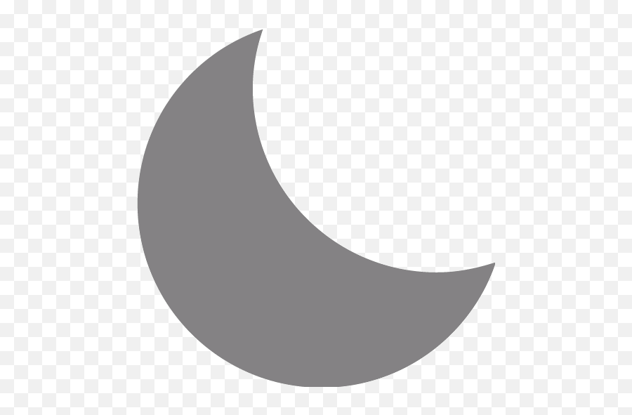 Gray Moon 4 Icon - Free Gray Moon Icons Emoji,Sun And Moon Clipart