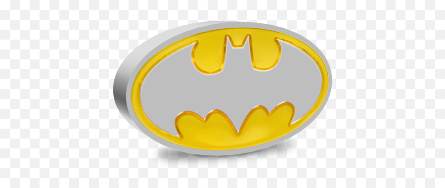 Batman Logo 1 Oz Silver Proof Coin 2 Dollars Niue 2021 Emoji,Batman Logo Pictures