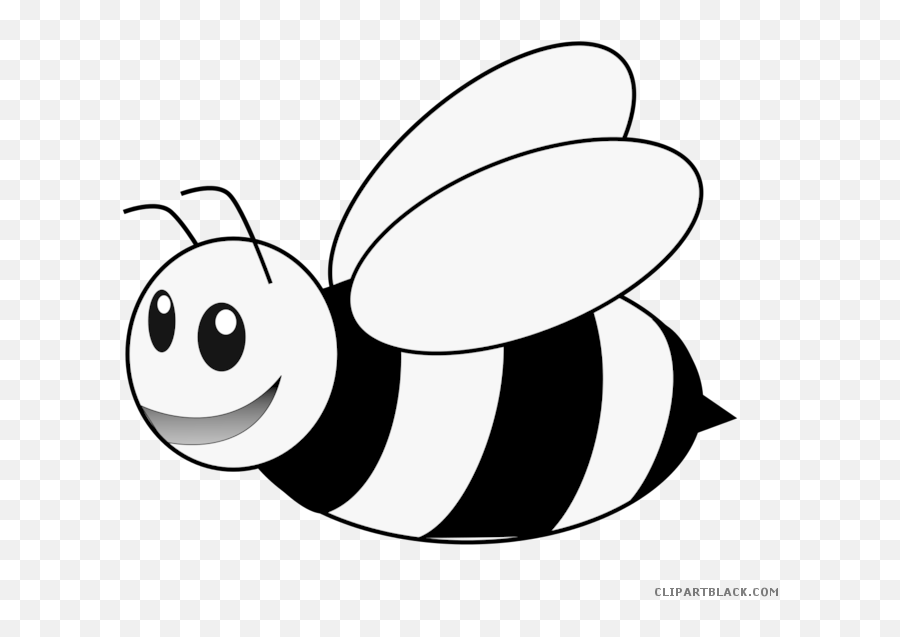 Library Of Bee With Turkey Graphic - Colouring Page Of Bee Emoji,Bee Clipart Black And White