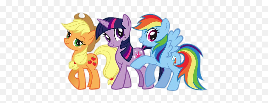 Check Out This Transparent My Little Pony 3 In A Row Png Image Emoji,My Little Pony Transparent