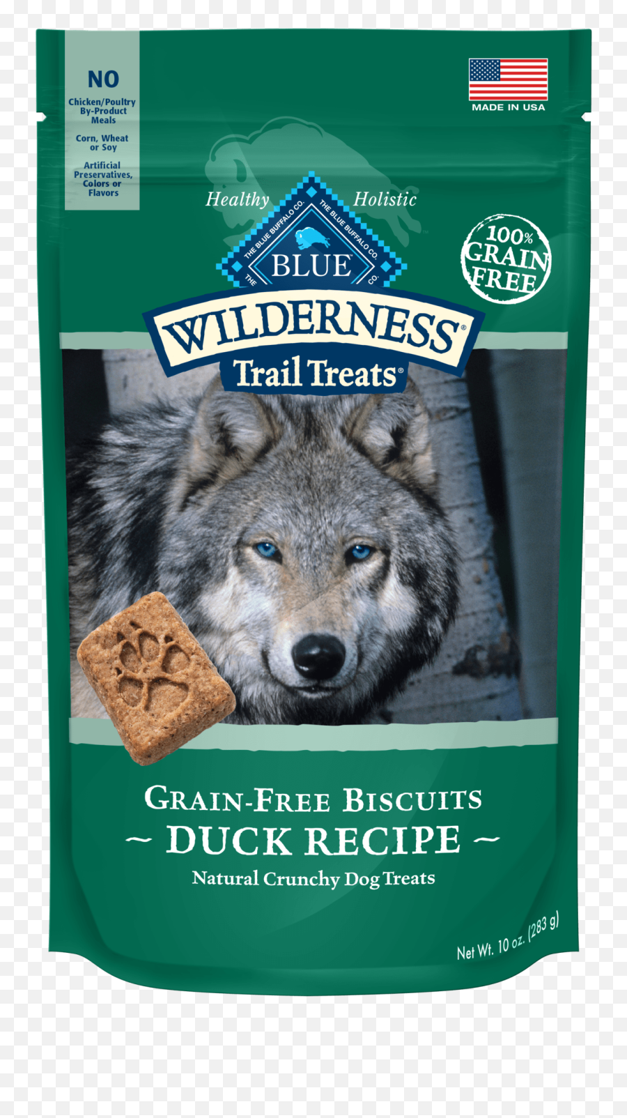 Blue Buffalo Blue Wilderness Trail Treats Duck Biscuits Dog Treats 10 Oz Emoji,Dog Treat Png