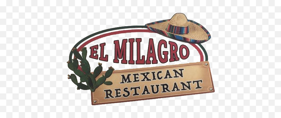 El Milagro U2013 Fresh Homemade Mexican Food Emoji,Sun Restaurant Logo