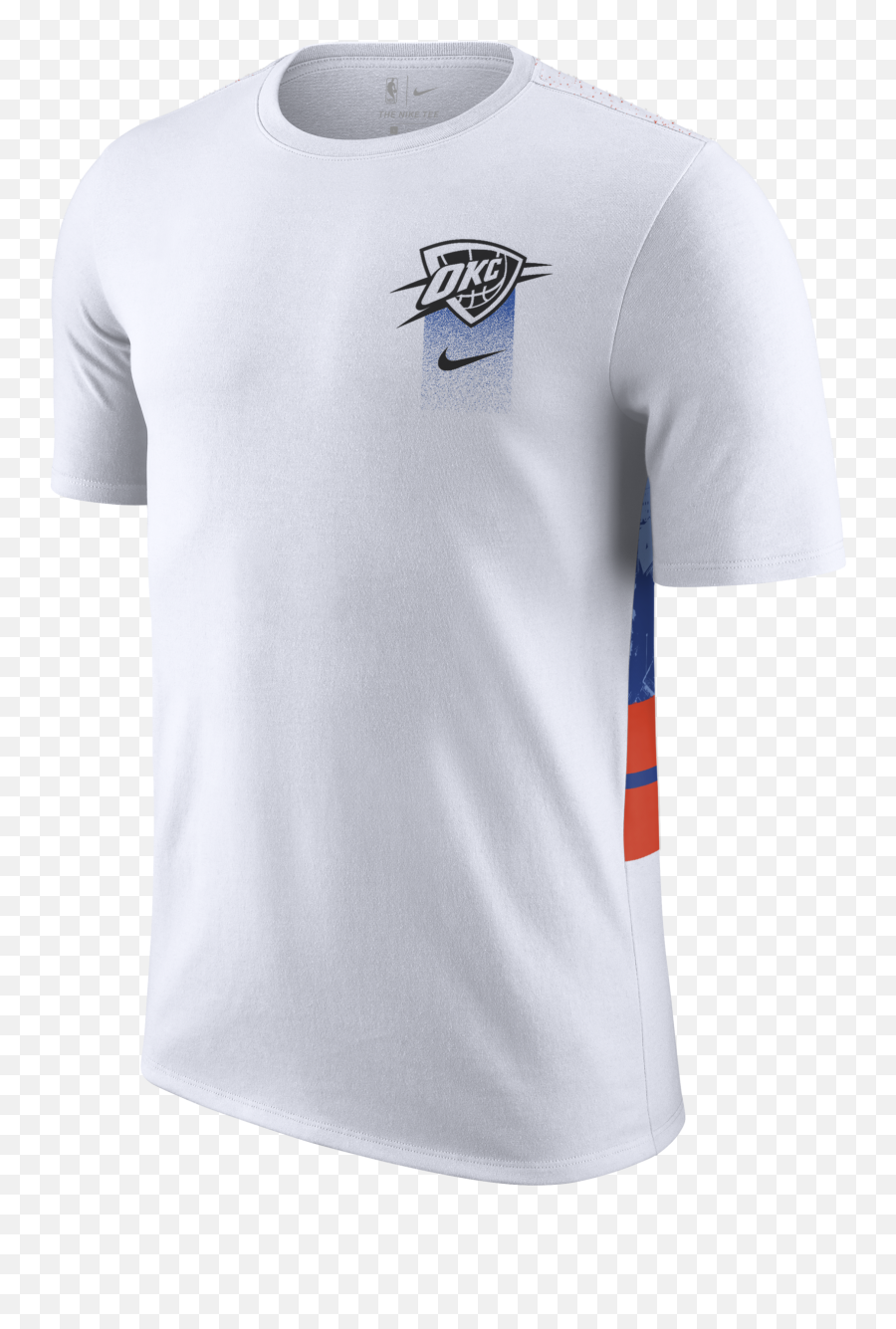 Okc Thunder City Edition Nike Mens - Short Sleeve Emoji,Okc Thunder Logo