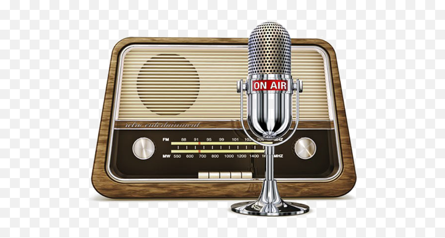 Vintage Radio Png High - South Station Emoji,Radio Png